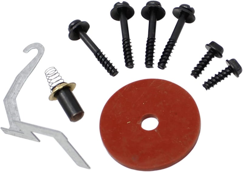 AIP Electronics DRAGON FIRE PERFORMANCE BLACK HEI Distributor Cap and Rotor Set With Brass Terminals Complete With Coil Cover Compatible with All V6 / I6 / 6 Cylinder Engines With HEI Oem Fit CAP1030-BLK - Image 4
